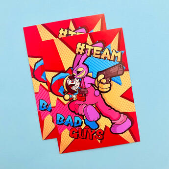 TeamBadGuys Print TeamBadGuys Print